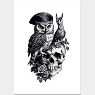 Great Horned Owl Posters and Art